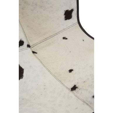 Black and White Cowhide Butterfly Chair