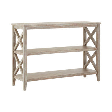 Natural Two Shelf Bookcase