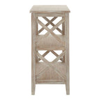 Natural Two Shelf Bookcase