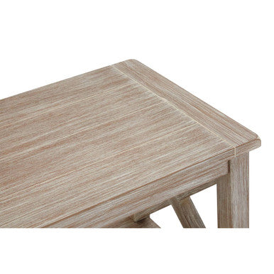 Natural Two Shelf Bookcase