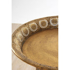 Gold Finish Folding Tray Table