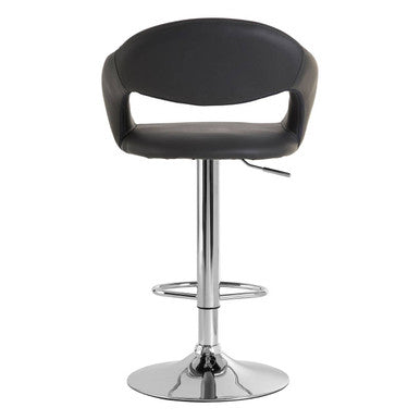 Taylor Style Grey Faux Leather Bar Chair