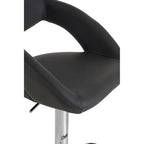 Taylor Style Grey Faux Leather Bar Chair