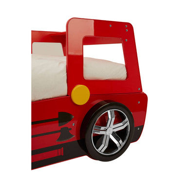 Red Fire Engine Single Bed