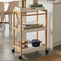 3 Tier Rectangular Storage Trolley