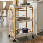 3 Tier Rectangular Storage Trolley