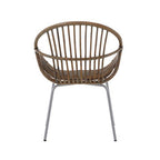 Grey Wash Natural Rattan Chair