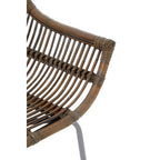 Grey Wash Natural Rattan Chair