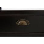 Black and Wood Effect Coffee Table