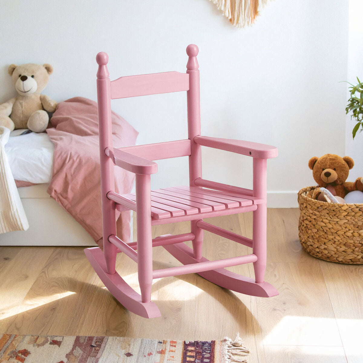 Pink Rocking Chair