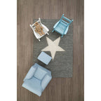 Blue Rocking Chair