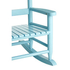 Blue Rocking Chair