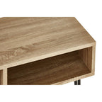 Natural Wood Effect and Metal Media Unit