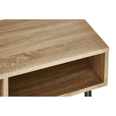 Natural Wood Effect and Metal Media Unit