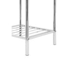 5 Tier Chrome Shelf Unit with Basket