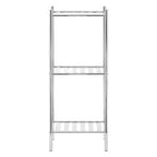 3 Tier Chrome Metal Shelf Unit