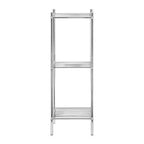3 Tier Chrome Metal Shelf Unit