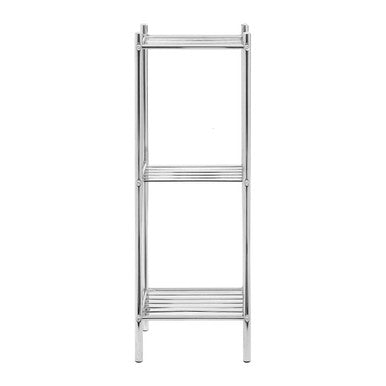 3 Tier Chrome Metal Shelf Unit
