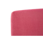 Pink Velvet Kids Ottoman