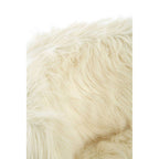 White Faux Fur Chair