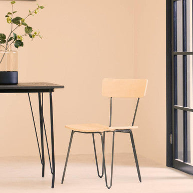 Chair with Hairpin Legs