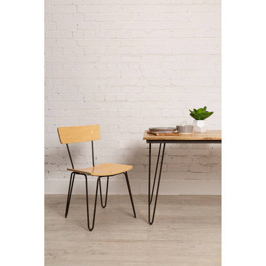 Chair with Hairpin Legs