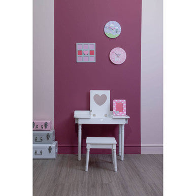 Set of Three Assorted Pink and Grey Storage Trunks