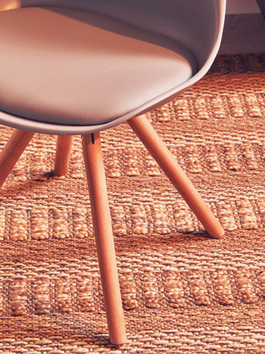 Grey Padded Seat Dining Chair