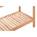 Natural Walnut Wood 2 Tier Shelf Unit