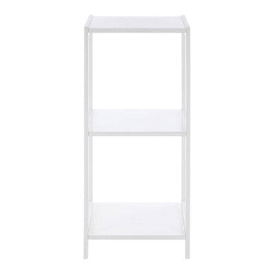 3 Tier White Bathroom Shelf