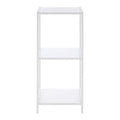 3 Tier White Bathroom Shelf