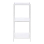 3 Tier White Bathroom Shelf