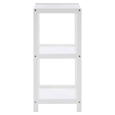 3 Tier White Bathroom Shelf