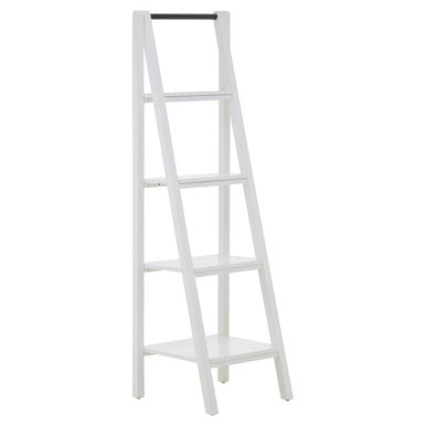 White 4 Tier Shelf Unit