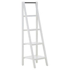 White 4 Tier Shelf Unit