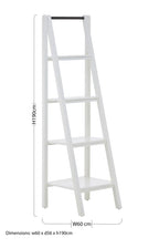 White 4 Tier Shelf Unit