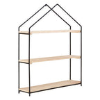 3 Tier Wooden Wall Shelves
