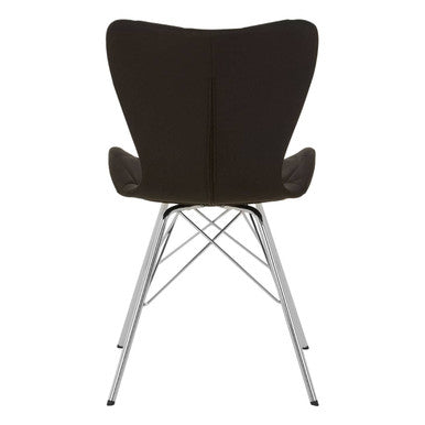 Refined Black Dining Chair