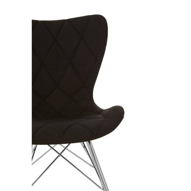 Refined Black Dining Chair