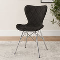 Refined Black Dining Chair