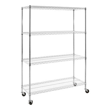 4 Tier Metal Shelf Unit