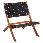Black Woven Chair