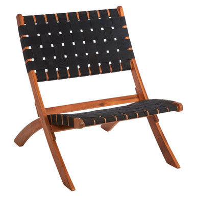 Black Woven Chair