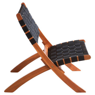 Black Woven Chair