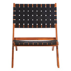 Black Woven Chair
