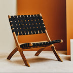 Black Woven Chair