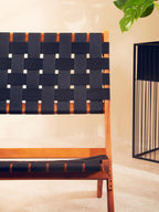 Black Woven Chair