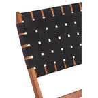 Black Woven Chair
