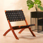 Black Woven Chair