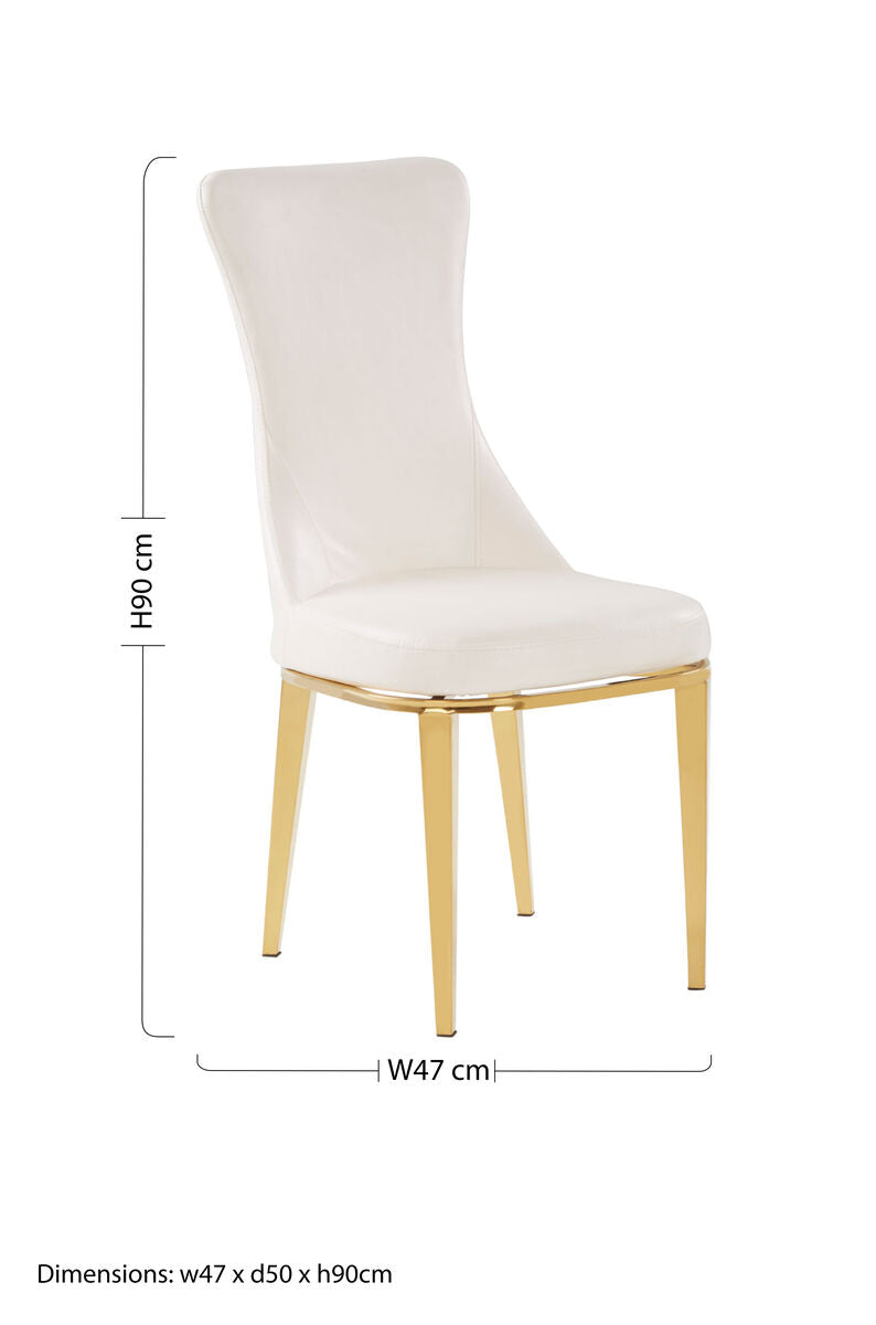 White Dining Chair